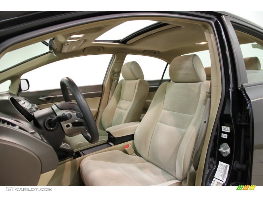 Ivory Interior 2006 Honda Civic EX Sedan Photo #87922863
