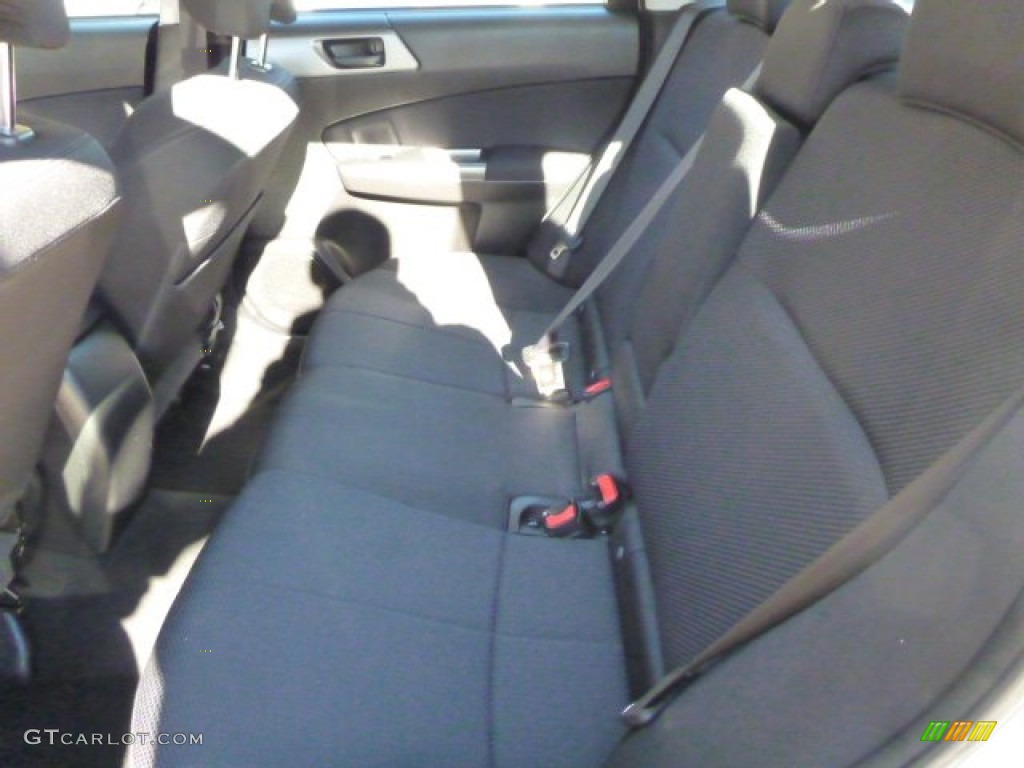 2011 Forester 2.5 X - Spark Silver Metallic / Black photo #10