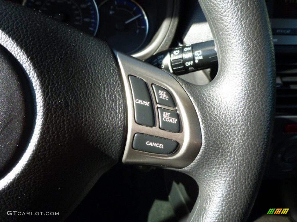 2011 Forester 2.5 X - Spark Silver Metallic / Black photo #17