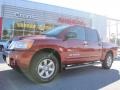 Cayenne Red 2014 Nissan Titan SV Crew Cab