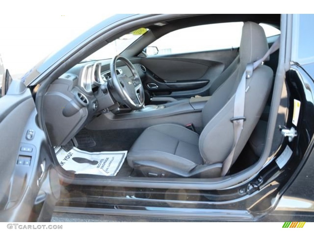Black Interior 2013 Chevrolet Camaro LT Coupe Photo #87926011