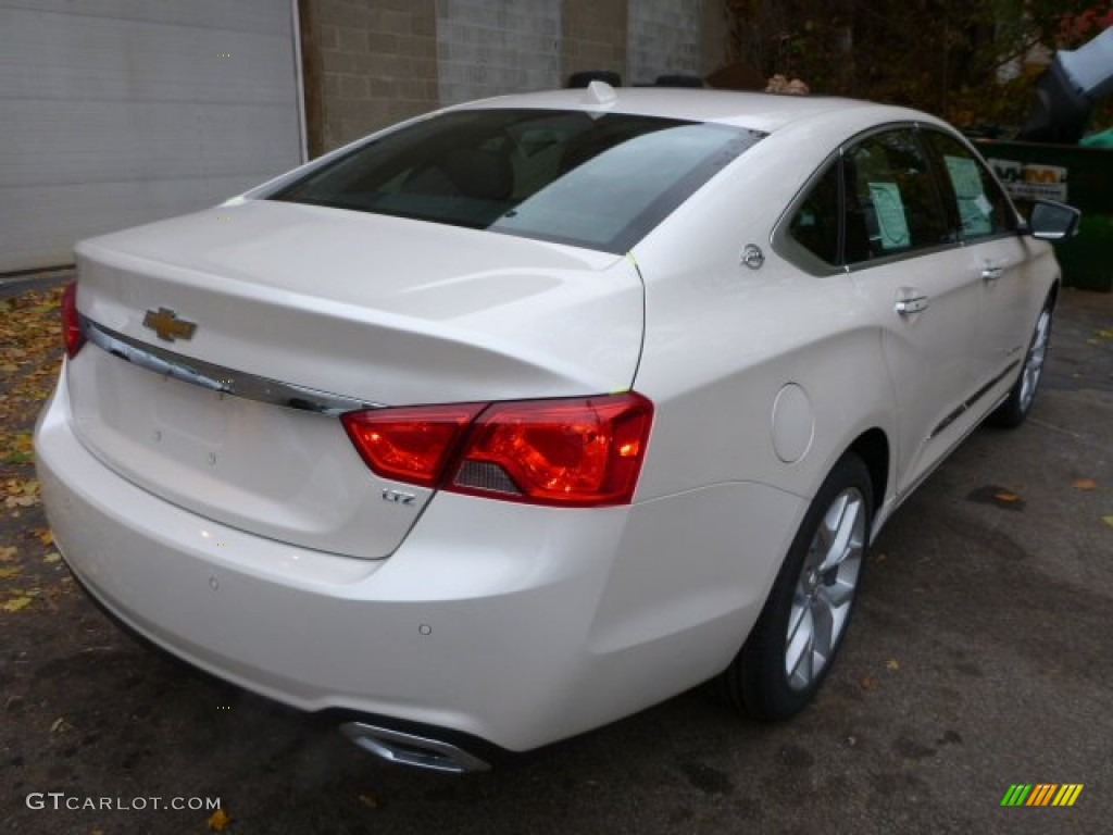 2014 Impala LTZ - White Diamond Tricoat / Jet Black photo #3