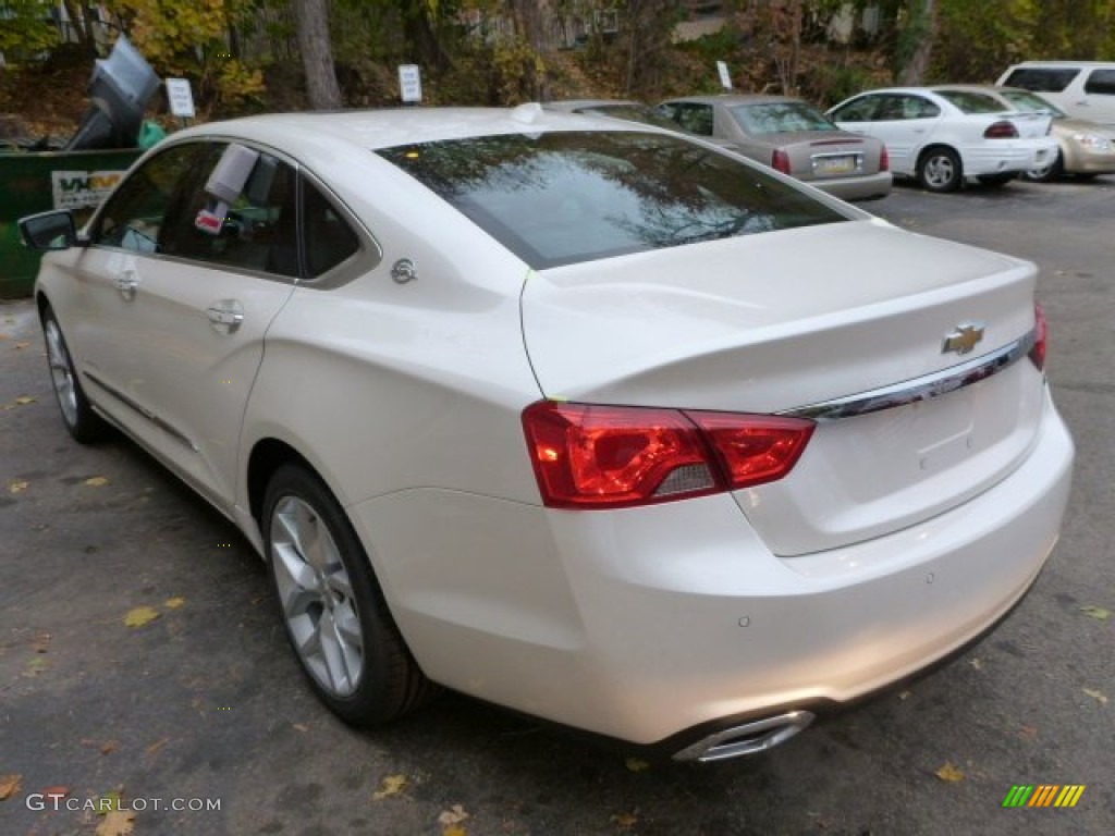 2014 Impala LTZ - White Diamond Tricoat / Jet Black photo #5