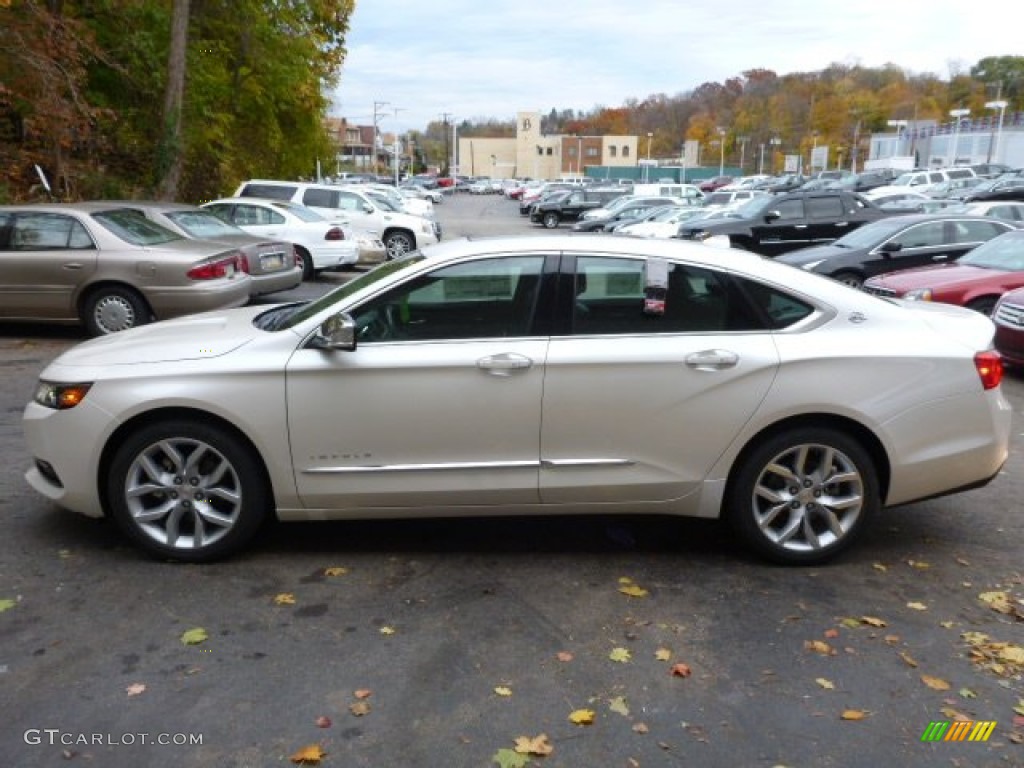 2014 Impala LTZ - White Diamond Tricoat / Jet Black photo #6