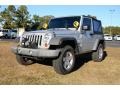 2009 Bright Silver Metallic Jeep Wrangler X 4x4  photo #1