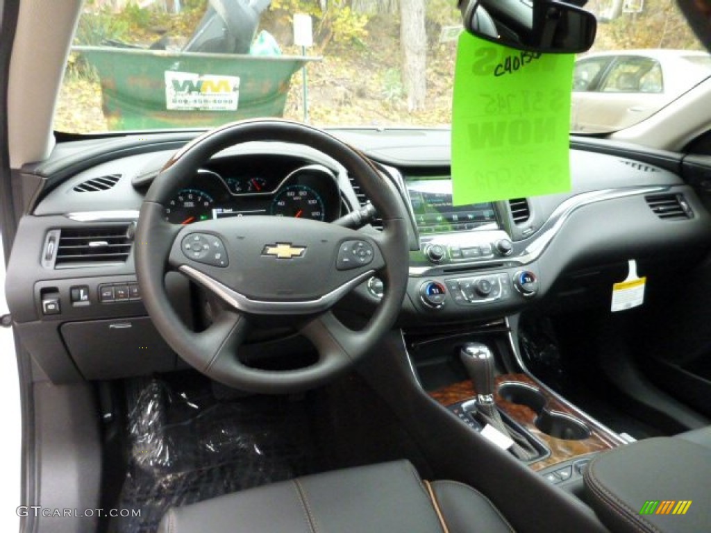 2014 Impala LTZ - White Diamond Tricoat / Jet Black photo #12