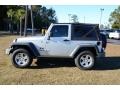 2009 Bright Silver Metallic Jeep Wrangler X 4x4  photo #9