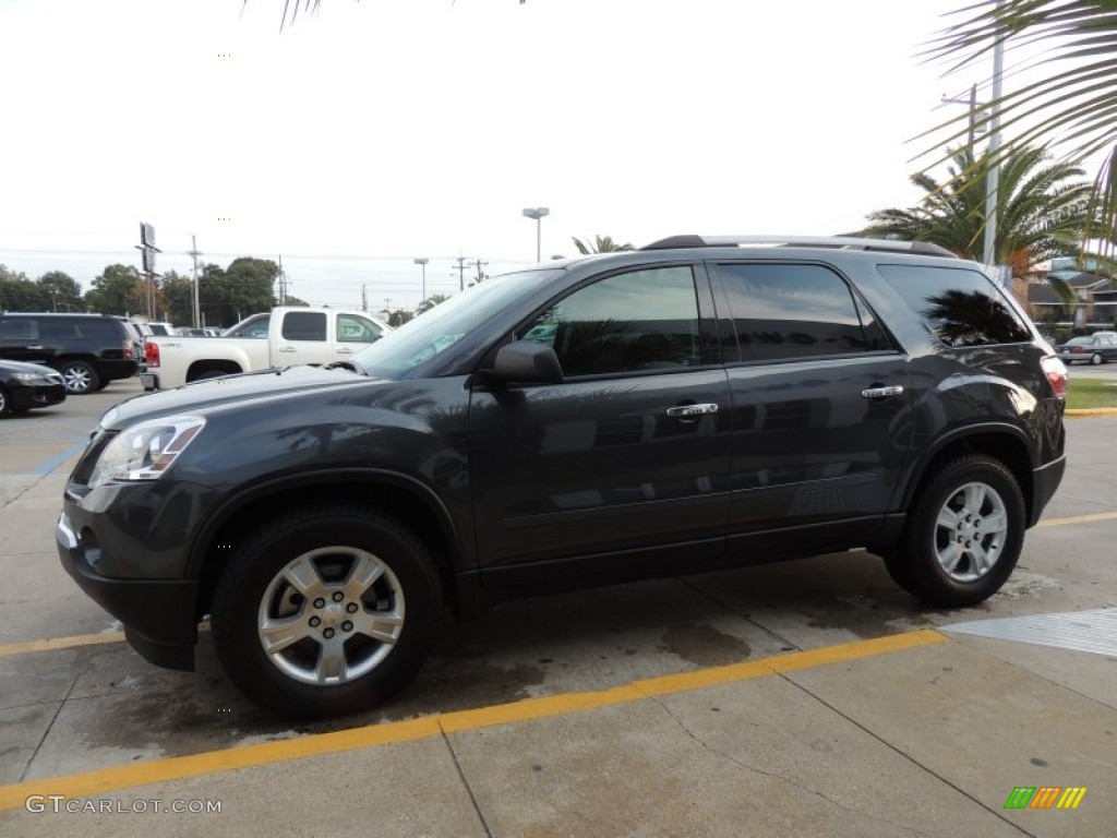 Cyber Gray Metallic 2012 GMC Acadia SL Exterior Photo #87926838