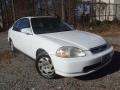 1997 Frost White Honda Civic EX Sedan  photo #2