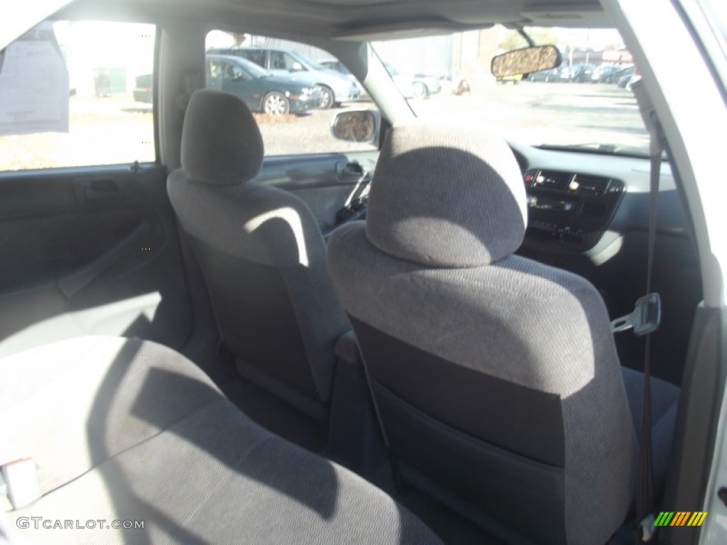 1997 Civic EX Sedan - Frost White / Gray photo #12
