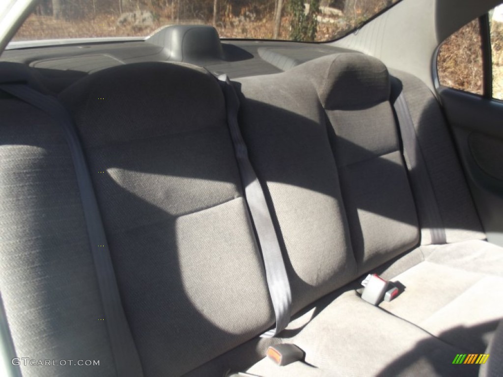 1997 Civic EX Sedan - Frost White / Gray photo #13