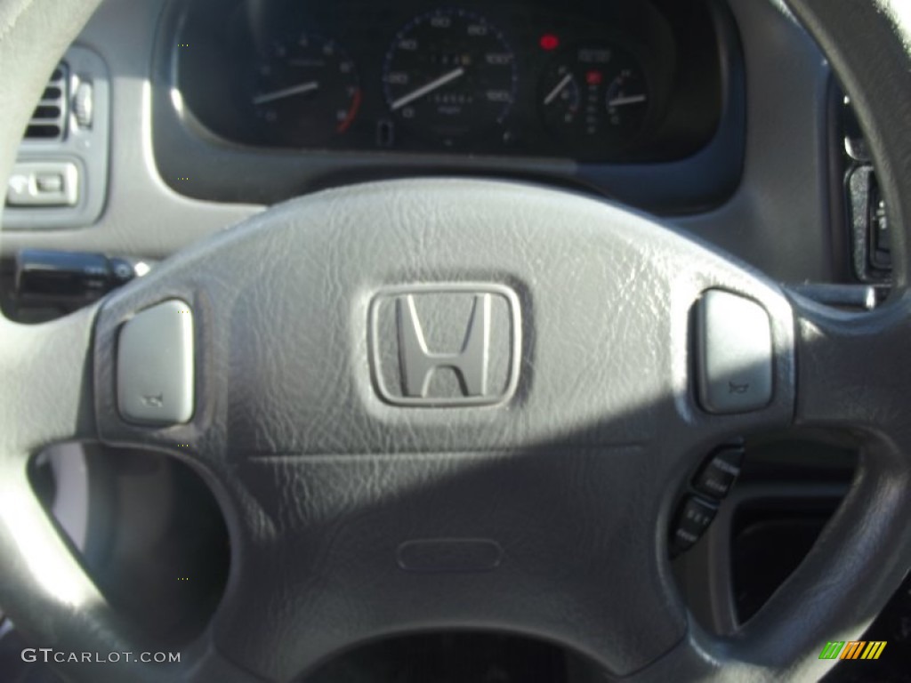 1997 Civic EX Sedan - Frost White / Gray photo #20