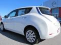 2013 Glacier White Nissan LEAF S  photo #3