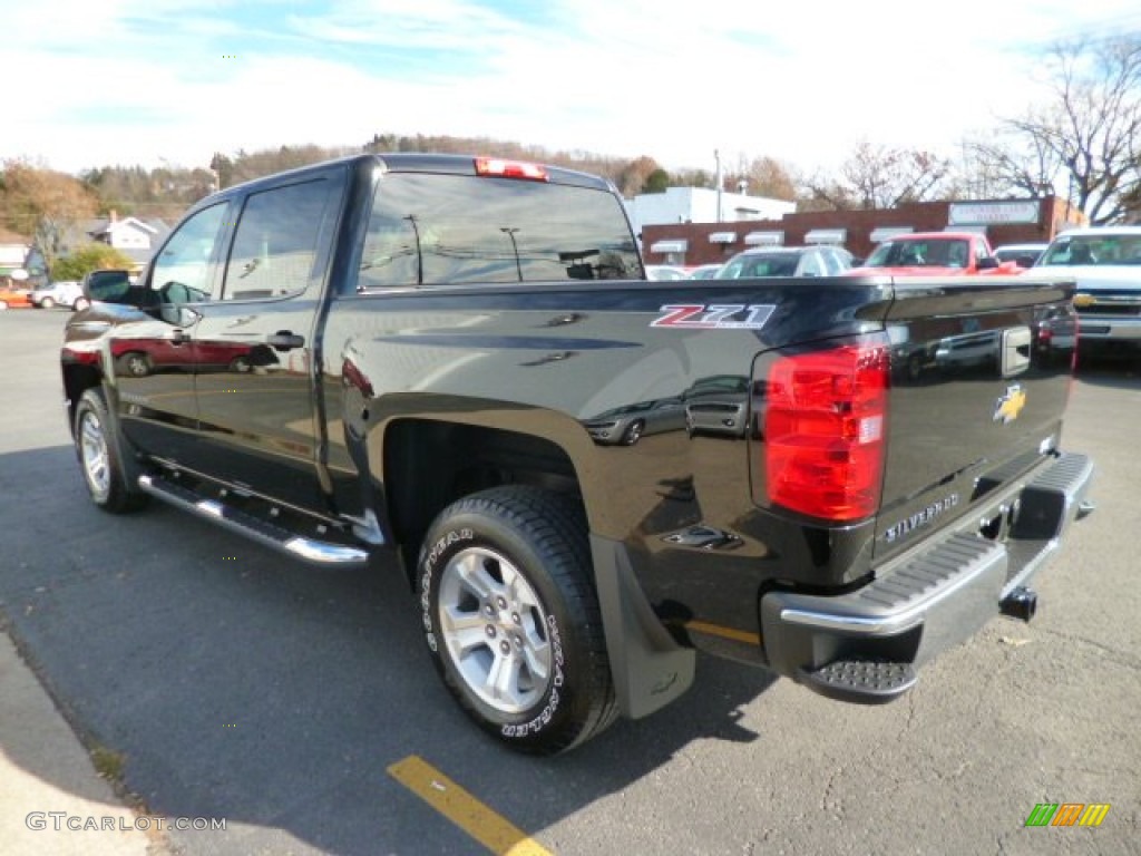 2014 Silverado 1500 LT Z71 Crew Cab 4x4 - Black / Jet Black photo #5