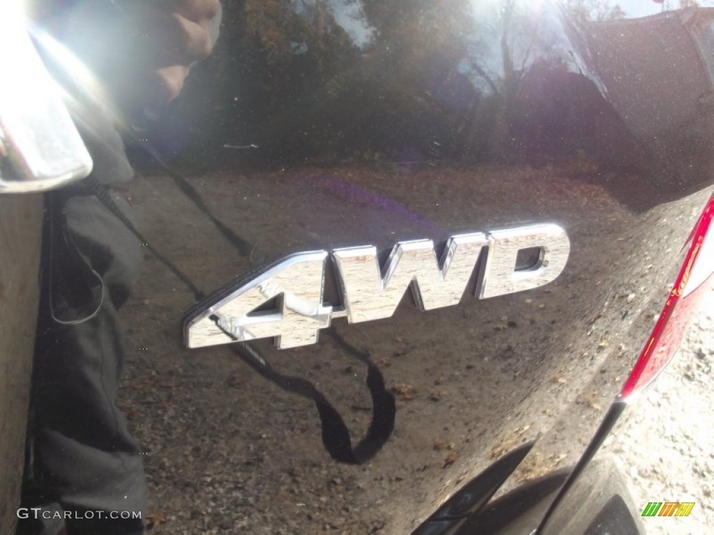 2010 CR-V EX-L AWD - Crystal Black Pearl / Black photo #16