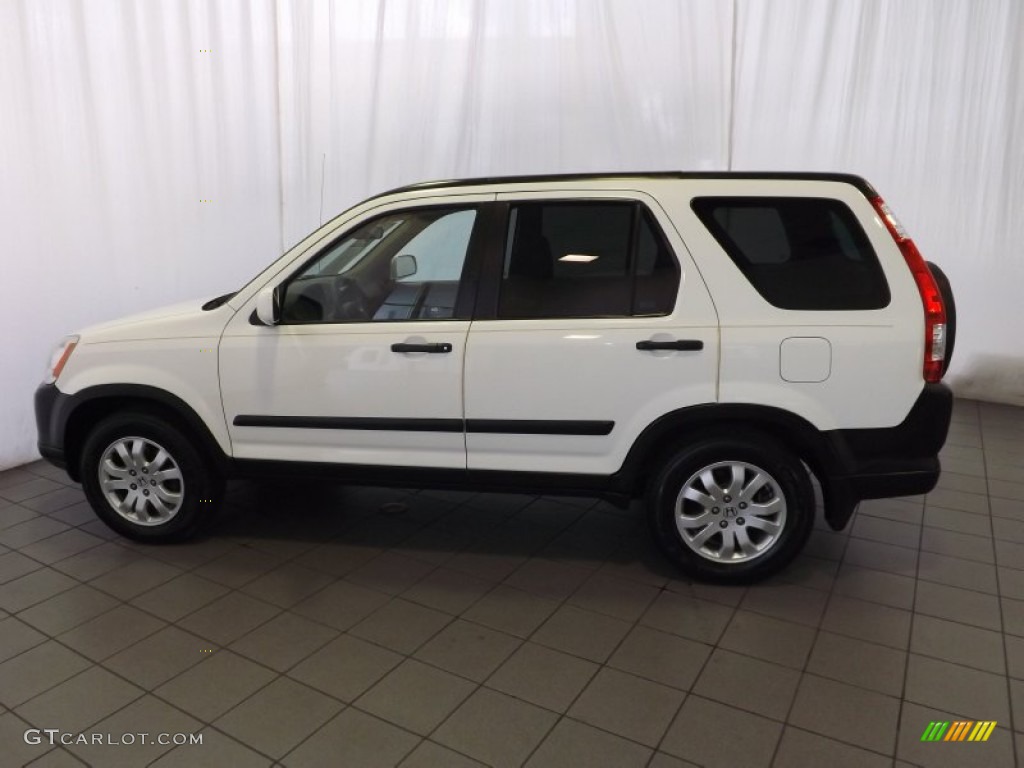 2006 CR-V EX 4WD - Taffeta White / Ivory photo #10