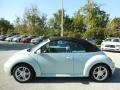 2004 Aquarius Blue Volkswagen New Beetle GLS 1.8T Convertible  photo #2