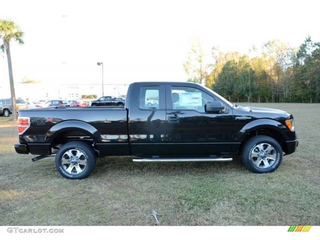 Tuxedo Black Metallic 2013 Ford F150 STX SuperCab Exterior Photo #87930234
