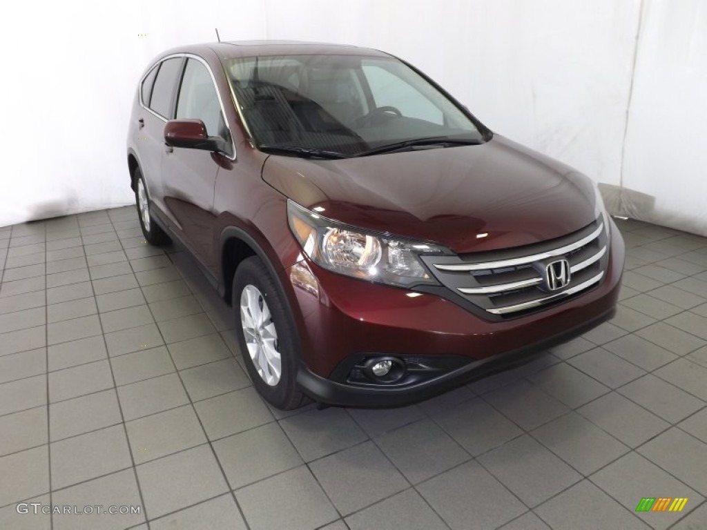 2014 CR-V EX - Basque Red Pearl II / Gray photo #1