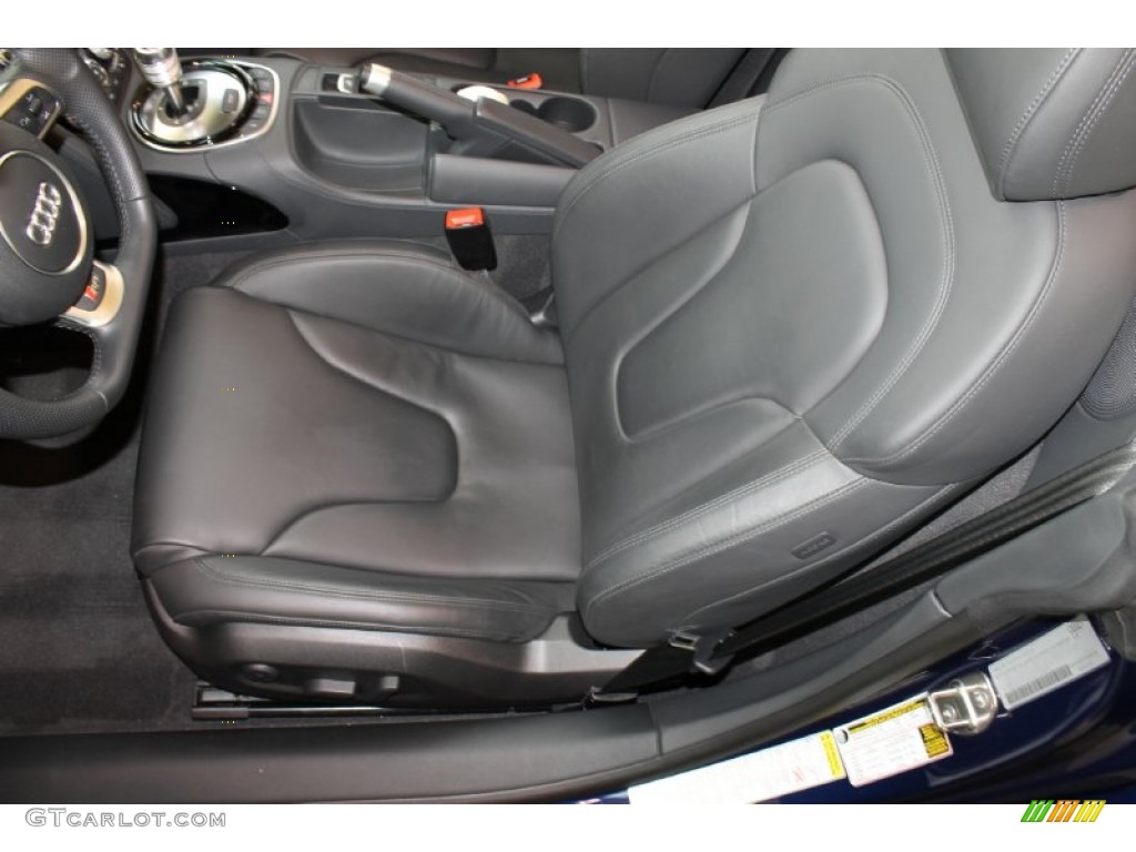 Black Interior 2014 Audi R8 Spyder V10 Photo #87930510