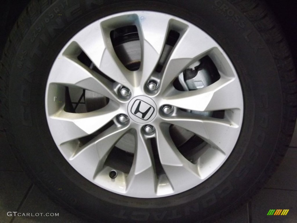 2014 CR-V EX-L - Alabaster Silver Metallic / Black photo #3