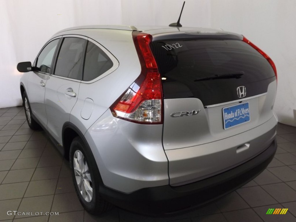 2014 CR-V EX-L - Alabaster Silver Metallic / Black photo #6