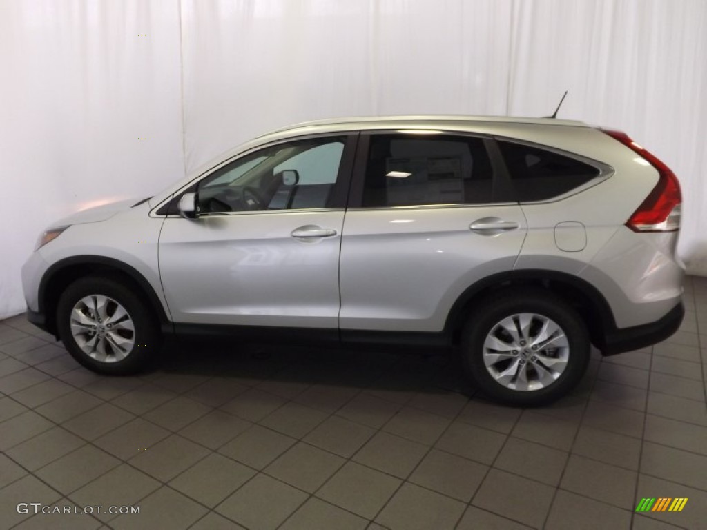 2014 CR-V EX-L - Alabaster Silver Metallic / Black photo #8