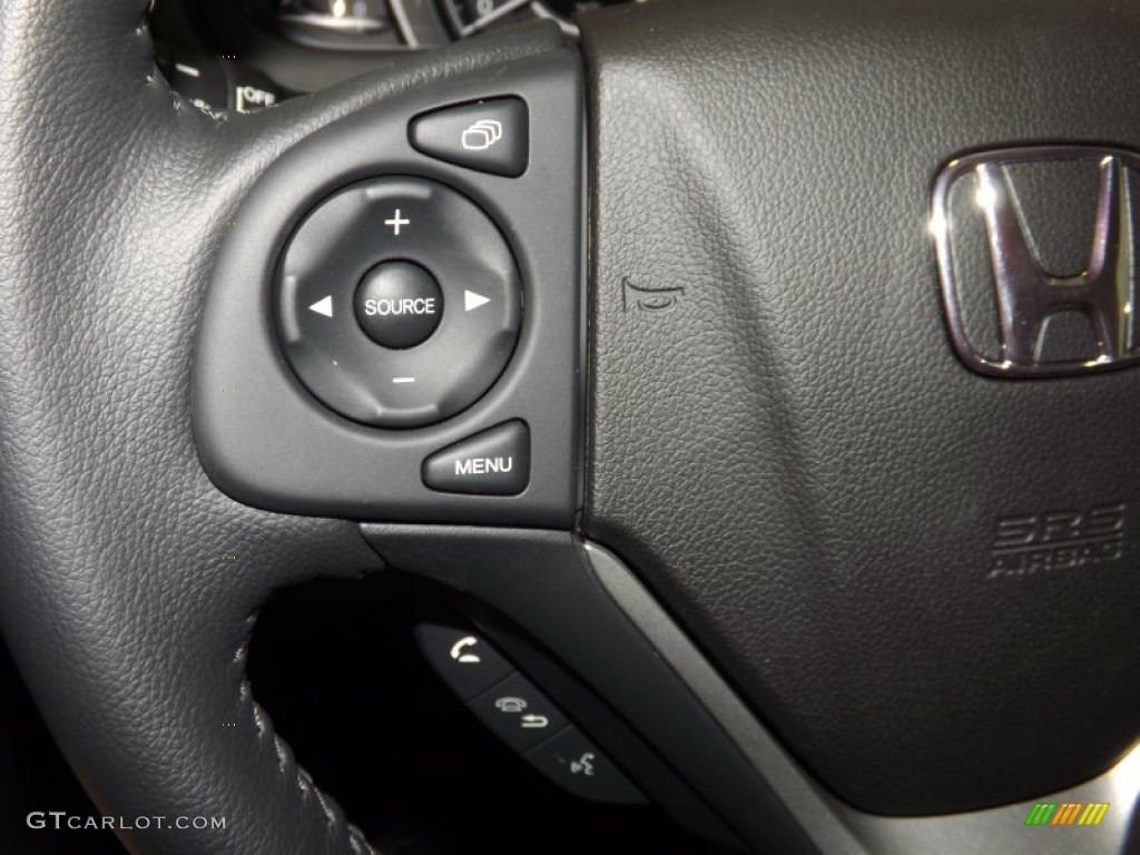2014 CR-V EX-L - Alabaster Silver Metallic / Black photo #22