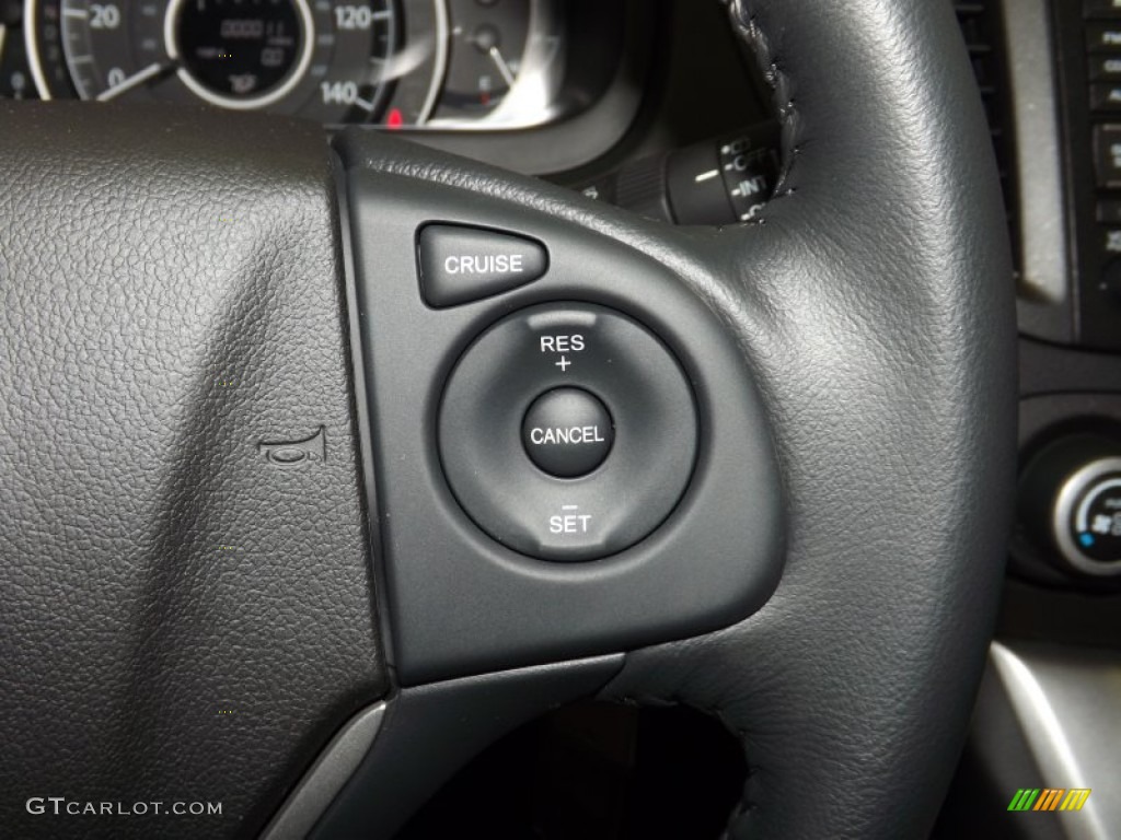 2014 CR-V EX-L - Alabaster Silver Metallic / Black photo #23