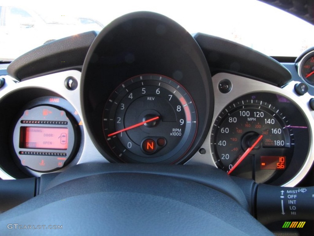 2014 Nissan 370Z Sport Coupe Gauges Photo #87931656