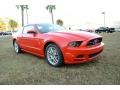 2014 Race Red Ford Mustang V6 Premium Coupe  photo #3