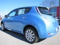 2013 Blue Ocean Nissan LEAF S  photo #3