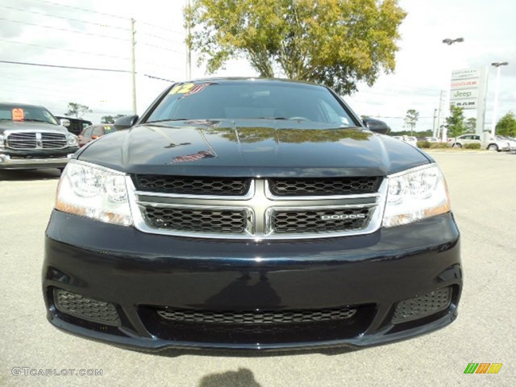 2012 Avenger SXT - Blackberry Pearl / Black photo #13