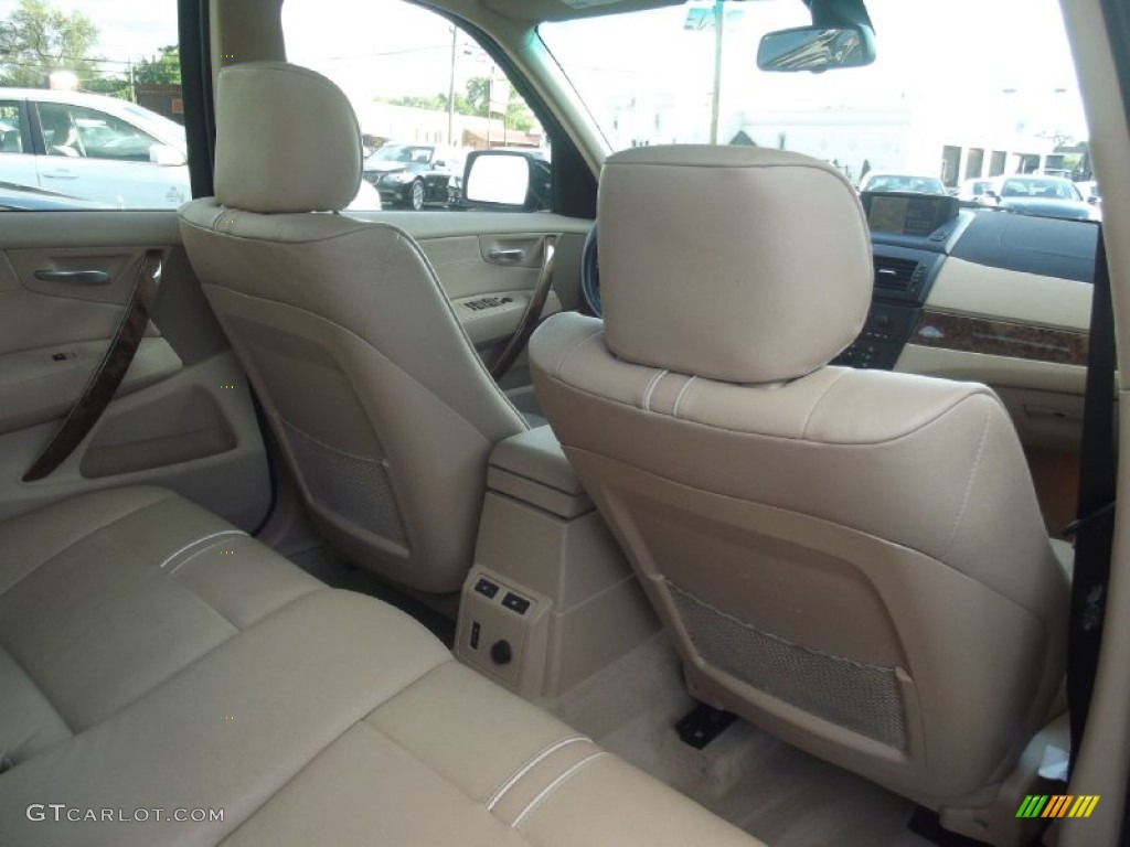 2007 X3 3.0si - Monaco Blue Metallic / Sand Beige photo #12