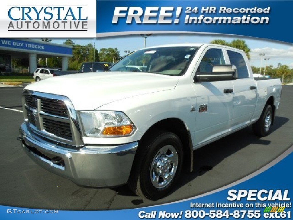 2012 Ram 2500 HD ST Crew Cab - Bright White / Dark Slate/Medium Graystone photo #1