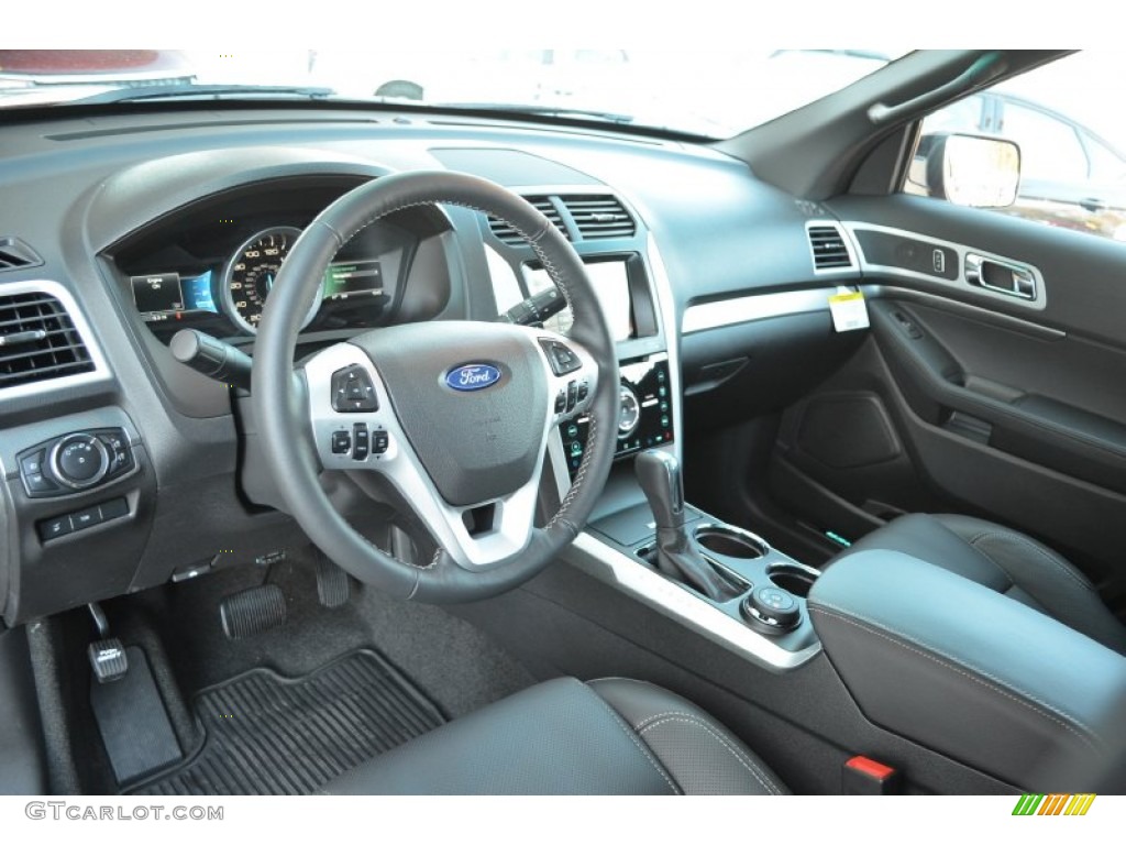Sport Charcoal Black Interior 2014 Ford Explorer Sport 4WD Photo #87935340