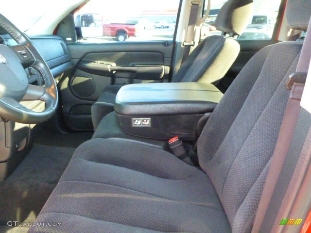 2005 Ram 3500 SLT Quad Cab 4x4 Dually - Flame Red / Dark Slate Gray photo #11