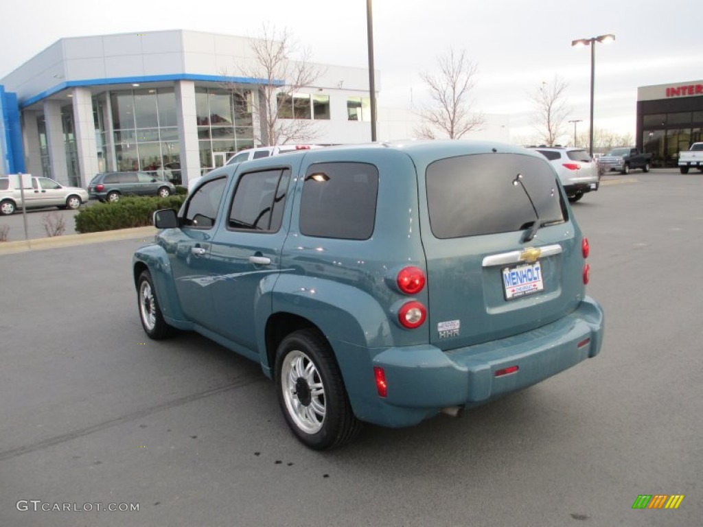 2007 HHR LT - Golden Teal Metallic / Ebony Black photo #4