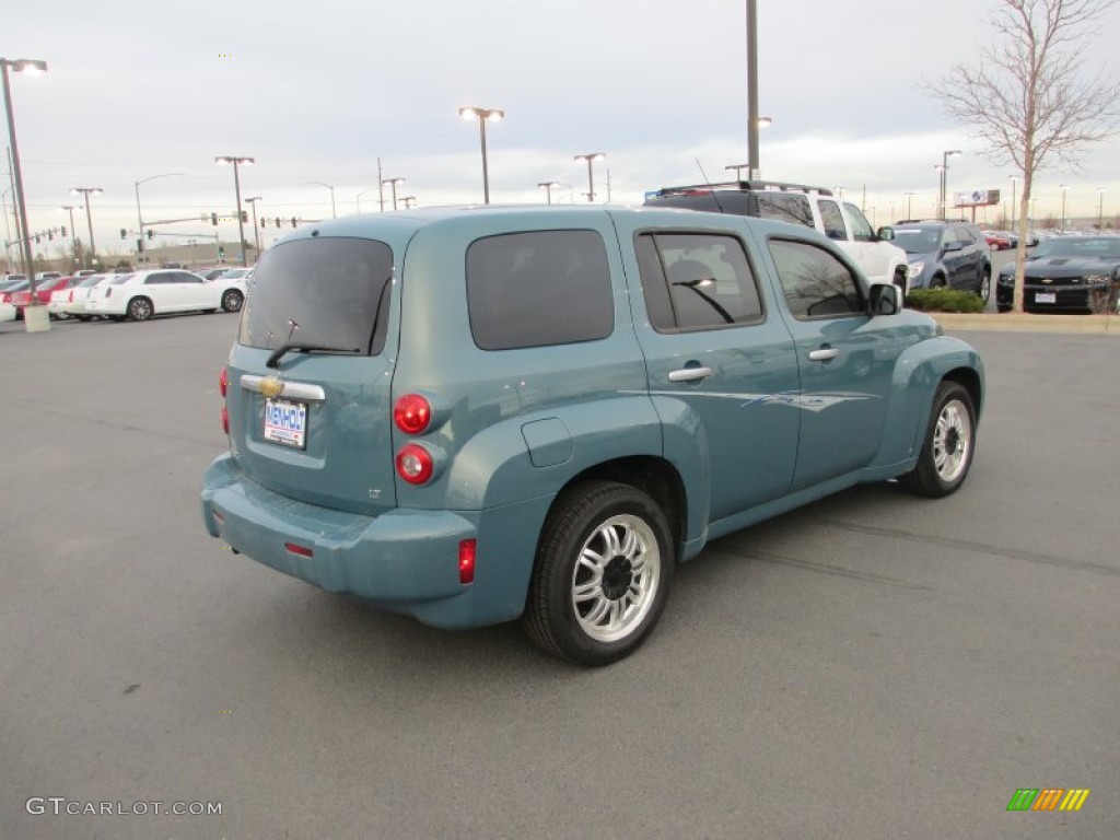 2007 HHR LT - Golden Teal Metallic / Ebony Black photo #6