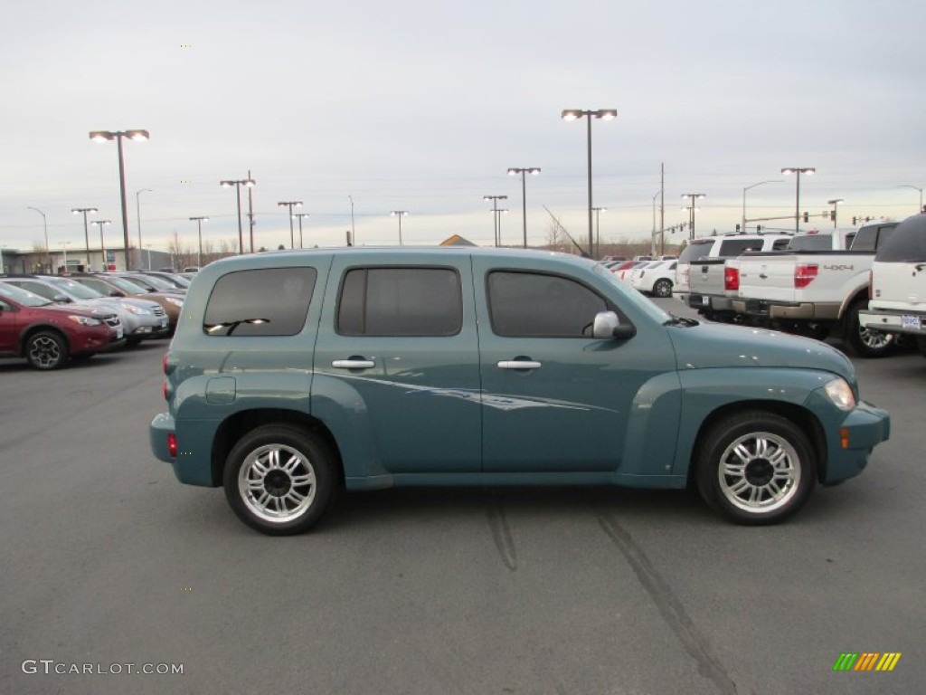 2007 HHR LT - Golden Teal Metallic / Ebony Black photo #7