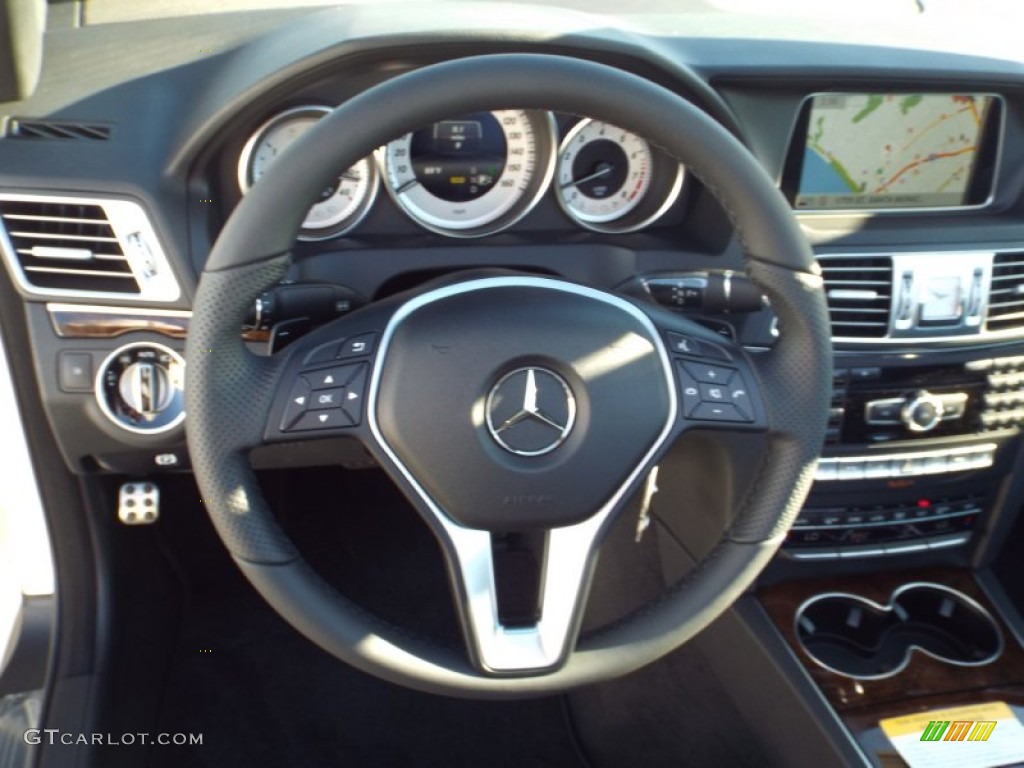 2014 E 350 Cabriolet - Diamond White Metallic / Grey/Black photo #7