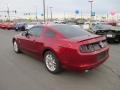 2014 Ruby Red Ford Mustang V6 Premium Coupe  photo #4