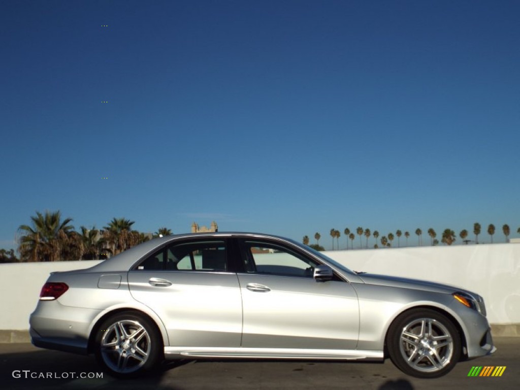 2014 E 350 Sport Sedan - Iridium Silver Metallic / Gray/Dark Gray photo #3