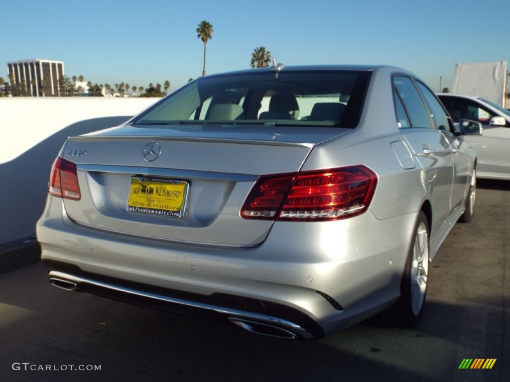 2014 E 350 Sport Sedan - Iridium Silver Metallic / Gray/Dark Gray photo #4
