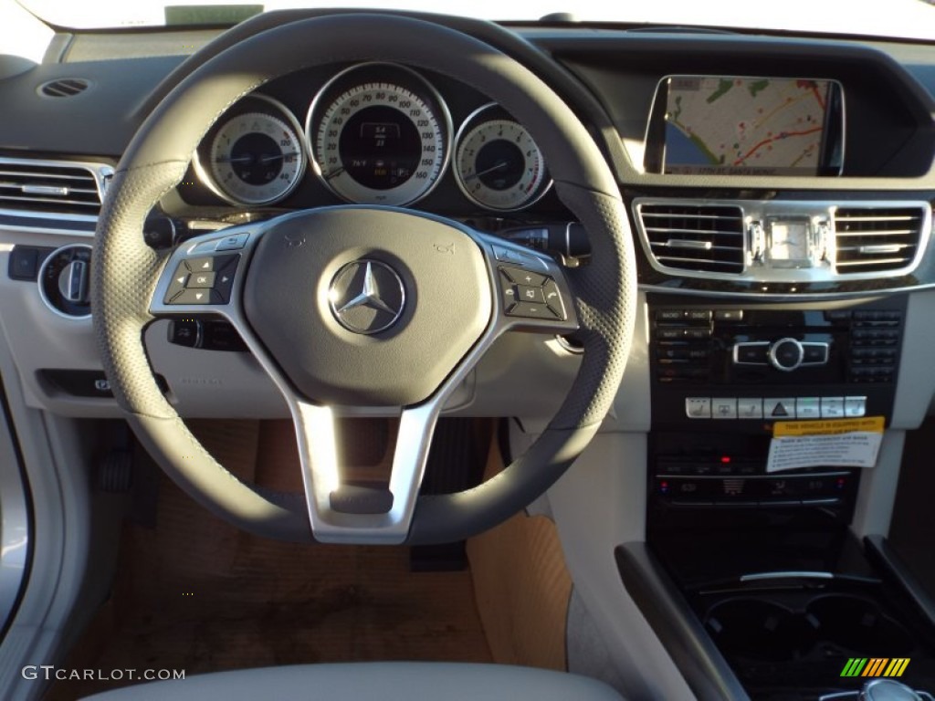 2014 E 350 Sport Sedan - Iridium Silver Metallic / Gray/Dark Gray photo #9