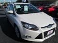 White Platinum - Focus Titanium Hatchback Photo No. 1