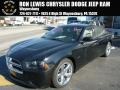 Pitch Black 2012 Dodge Charger R/T Plus