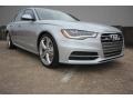 Ice Silver Metallic 2014 Audi S6 Prestige quattro Sedan Exterior