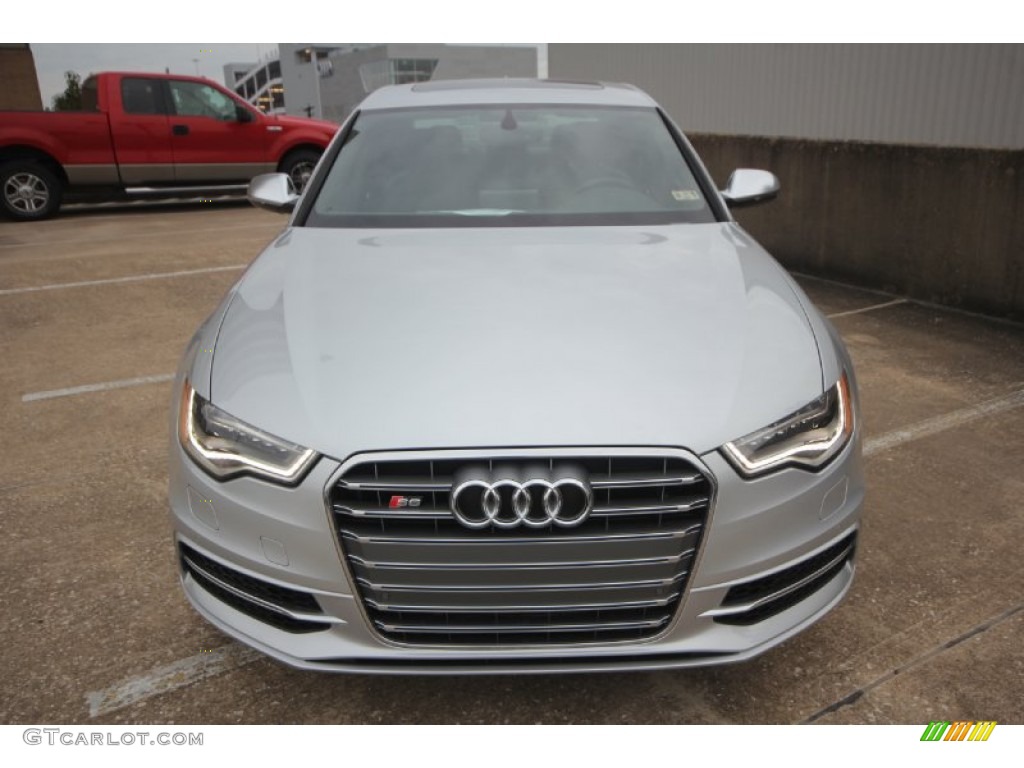2014 S6 Prestige quattro Sedan - Ice Silver Metallic / Black Valcona photo #2