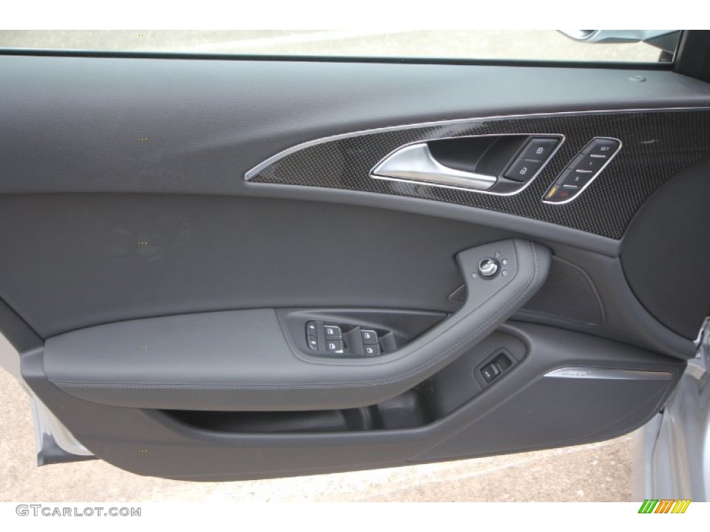 2014 S6 Prestige quattro Sedan - Ice Silver Metallic / Black Valcona photo #9